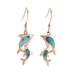Larimar Nai'a Lovers Earrings Earrings Island by Koa Nani 