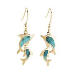Larimar Nai'a Lovers Earrings Earrings Island by Koa Nani 