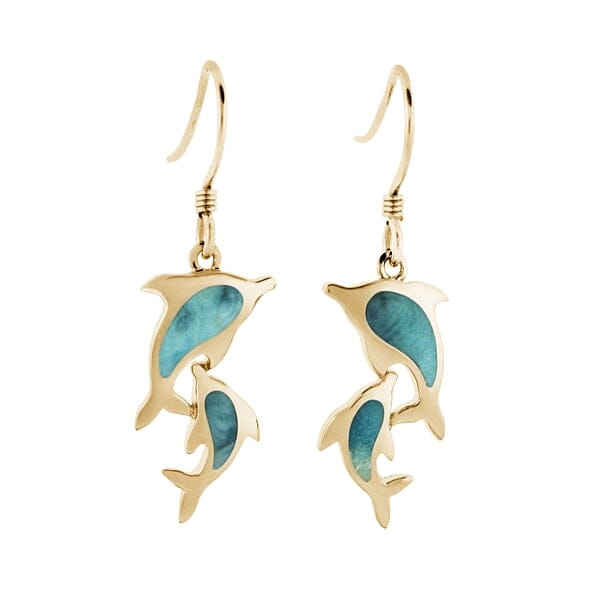 Larimar Nai'a Lovers Earrings Earrings Island by Koa Nani 