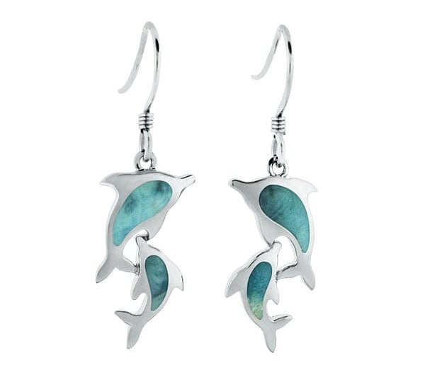 Larimar Nai'a Lovers Earrings Earrings Island by Koa Nani 