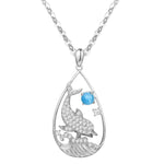 Larimar Nai'a Teardrop Pendant Pendant Island by Koa Nani 