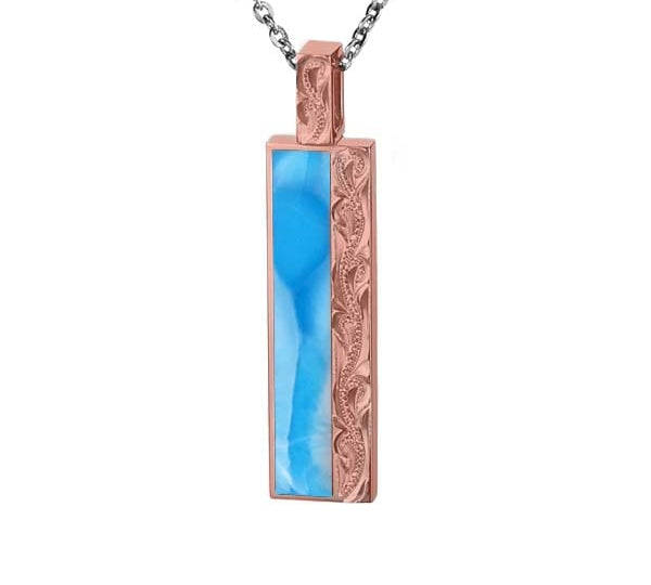 Larimar Nalu Bar Pendant Pendant Island by Koa Nani 