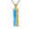 Larimar Nalu Bar Pendant Pendant Island by Koa Nani 