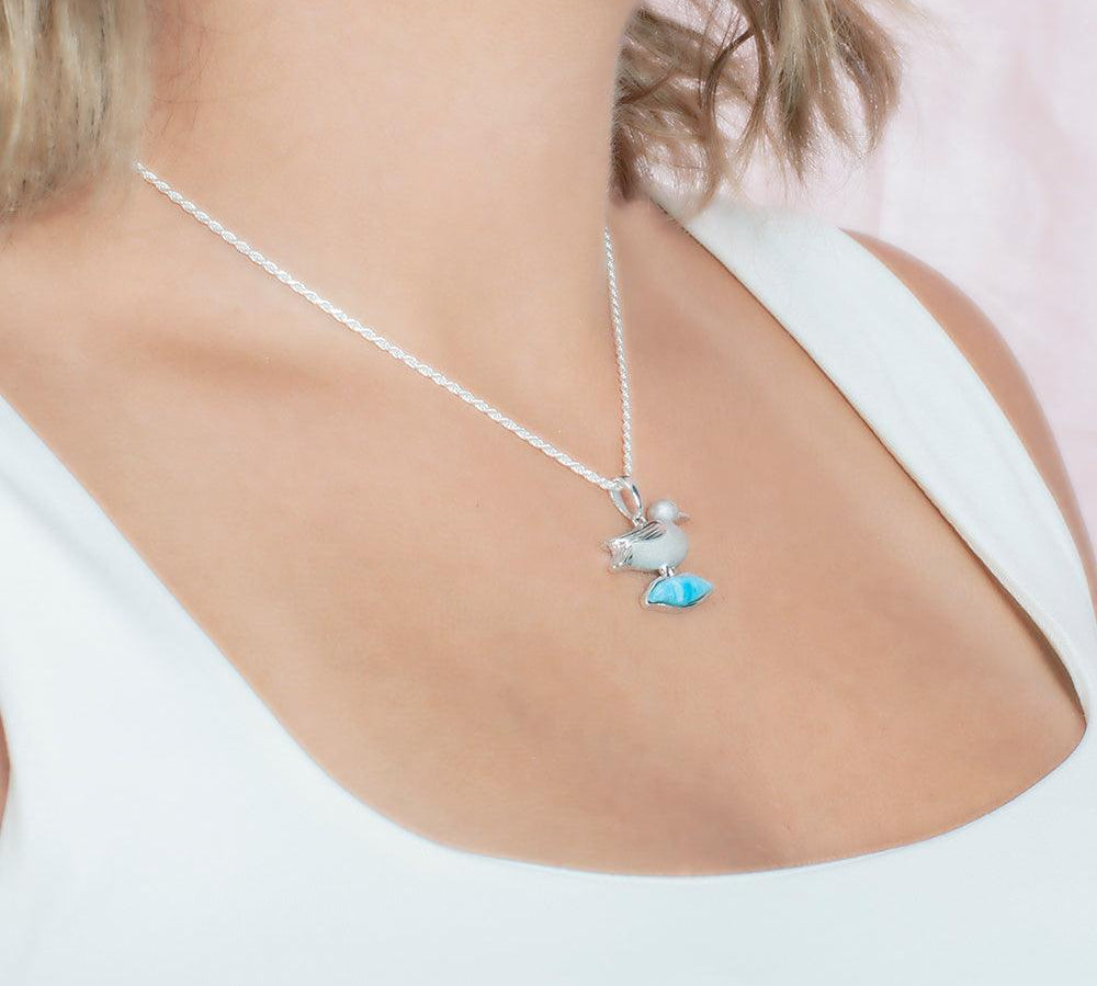 Larimar Nene Kai Pendant Pendant Island by Koa Nani 