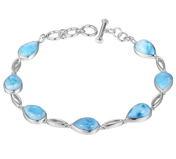 Larimar Neptune Teadrop Bracelet Bracelet Island by Koa Nani 