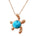 Larimar Nihoa Honu Pendant Pendant Island by Koa Nani 