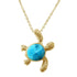 Larimar Nihoa Honu Pendant Pendant Island by Koa Nani 