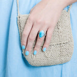 Larimar Noa Ring Ring Island by Koa Nani 