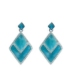 Larimar North Star Earrings Earrings Island by Koa Nani 