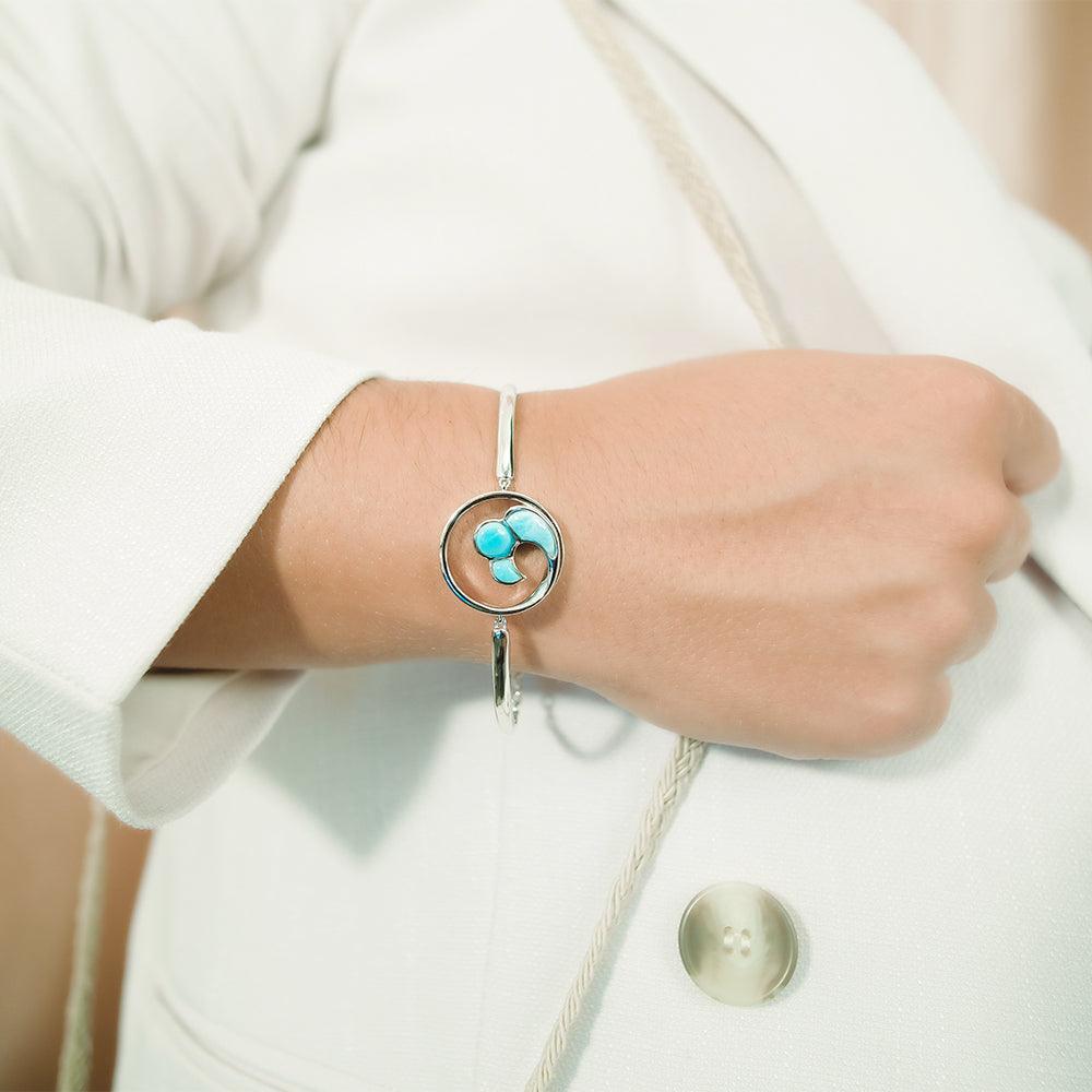 Larimar Nui Wave Bracelet Bracelet Island by Koa Nani 
