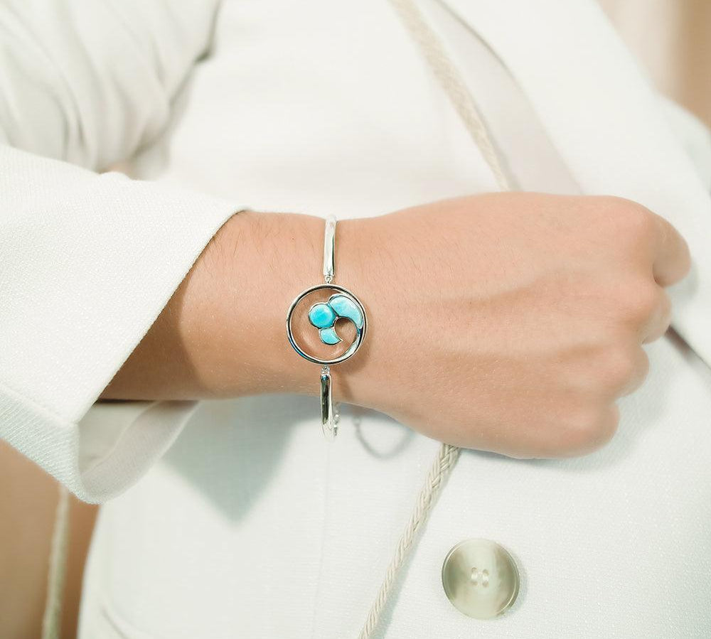 Larimar Nui Wave Bracelet Bracelet Island by Koa Nani 