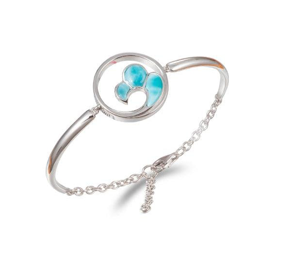 Larimar Nui Wave Bracelet Bracelet Island by Koa Nani 