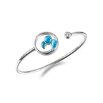 Larimar Nui Wave Sleek Bangle Bangle Island by Koa Nani 