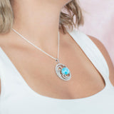 Larimar Ocean Peaks Pendant Pendant Island by Koa Nani 