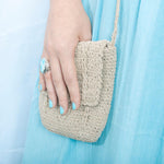 Larimar Ocean Reflection Cocktail Ring Ring Island by Koa Nani 
