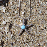 Larimar Ocean Star Pendant Pendant Island by Koa Nani 