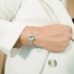 Larimar Ocean Wave Bracelet Bracelet Island by Koa Nani 