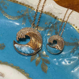 Larimar Ocean Wave Pendant (Small) Pendant Island by Koa Nani 