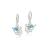 Larimar Octopus Earrings Earrings Island by Koa Nani 