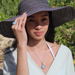 Larimar Open Eyes Ring Ring Island by Koa Nani 