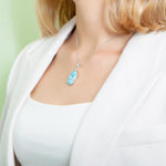 Larimar Oval Southern Cross Pendant Pendant Island by Koa Nani 