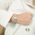 Larimar Oyster Shell Bracelet Bracelet Island by Koa Nani 