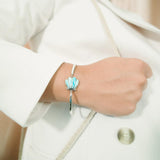 Larimar Oyster Shell Bracelet Bracelet Island by Koa Nani 