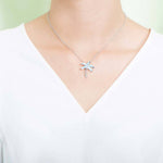 Larimar Palm Tree Pendant Pendant Island by Koa Nani Small 