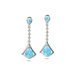 Larimar Passion Earrings Earrings Island by Koa Nani 