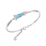 Larimar Pavé Makapu’u Lighthouse Bracelet Bracelet Island by Koa Nani 