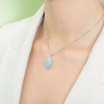 Larimar Pave Ponds Pendant Pendant Island by Koa Nani 