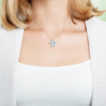 Larimar Pikake Pendant Pendant Island by Koa Nani Small 