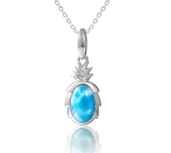 Larimar Pineapple Pendant Pendant Island by Koa Nani 