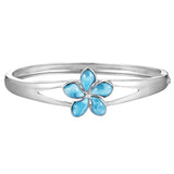 Larimar Plumeria Bangle Bangle Island by Koa Nani 