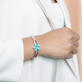 Larimar Plumeria Bangle Bangle Island by Koa Nani 