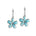 Larimar Plumeria Earrings Earrings Island by Koa Nani 