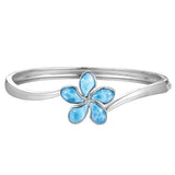 Larimar Plumeria Kai Bangle Bangle Island by Koa Nani 