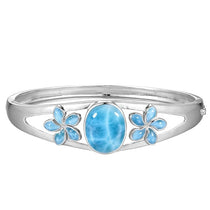 Larimar Plumeria Moana Bangle Bangle Island by Koa Nani 