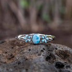 Larimar Plumeria Moana Bangle Bangle Island by Koa Nani 