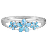 Larimar Plumeria Ohana Bangle Bangle Island by Koa Nani 