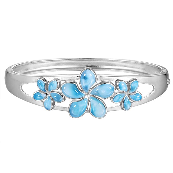 Larimar Plumeria Ohana Bangle Bangle Island by Koa Nani 