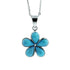 Larimar Plumeria Pendant Pendant Island by Koa Nani 