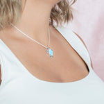 Larimar Poipu Honu Pendant Pendant Island by Koa Nani 