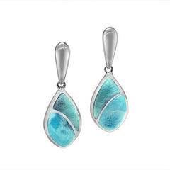 Larimar Ponds Earrings Earrings Island by Koa Nani 