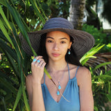 Larimar Poseidon Teardrop Pendant Pendant Island by Koa Nani 