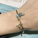 Larimar Pulelehua Sleek Bangle Bangle Island by Koa Nani 