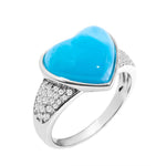Larimar Pu’uwai Heart Atlantis Ring Ring Island by Koa Nani 5