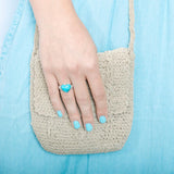 Larimar Pu’uwai Heart Atlantis Ring Ring Island by Koa Nani 