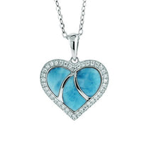 Larimar Pu'uwai Pendant Pendant Island by Koa Nani 