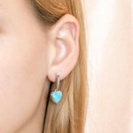 Larimar Pu’uwai Stud Earrings Earrings Island by Koa Nani 